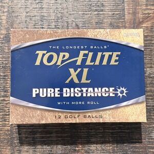 Top Flite XL Distance Golf Balls‎ 1 Dozen Harp Lager Logo New 12 Pack